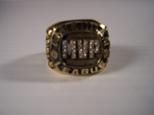 George Bell's 1987 AL MVP Ring