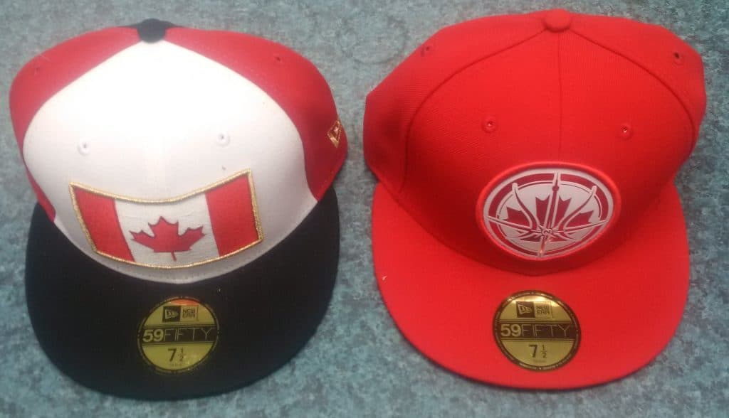Canada 2 red hats