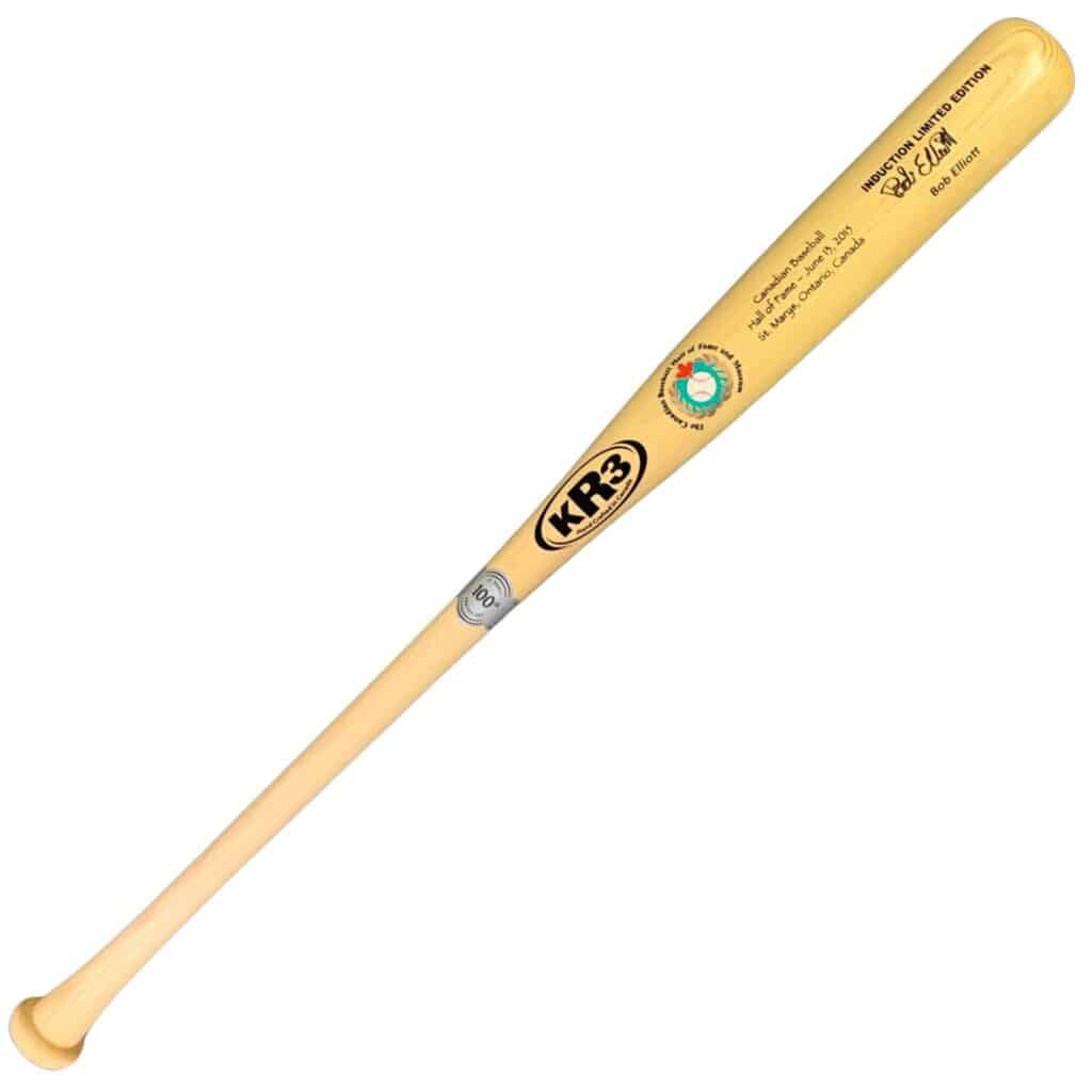 Bob Elliott signed bat - Canadian Baseball Hall of Fame and Museum
