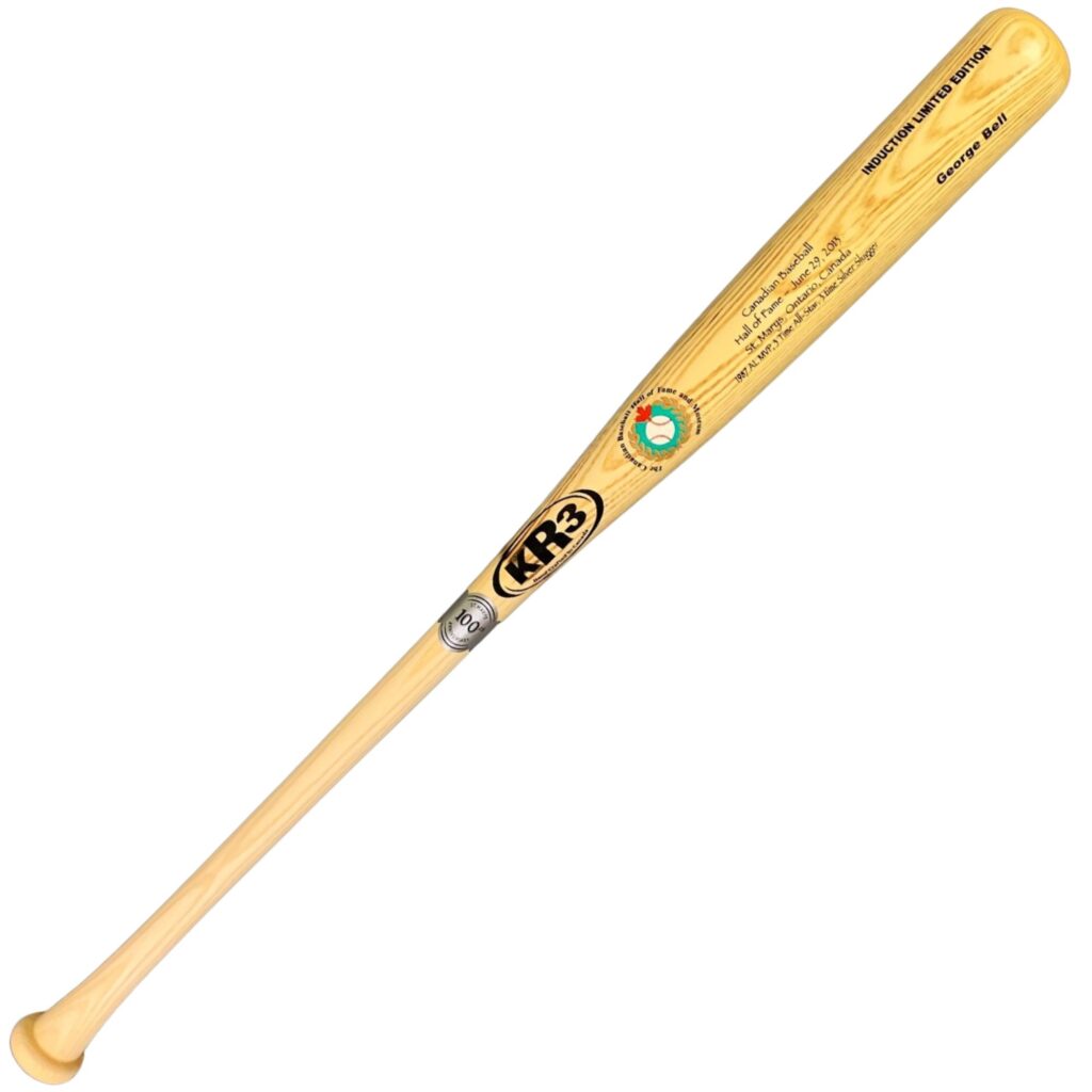 George Bell official bat - Canadian Baseball Hall of Fame and Museum
