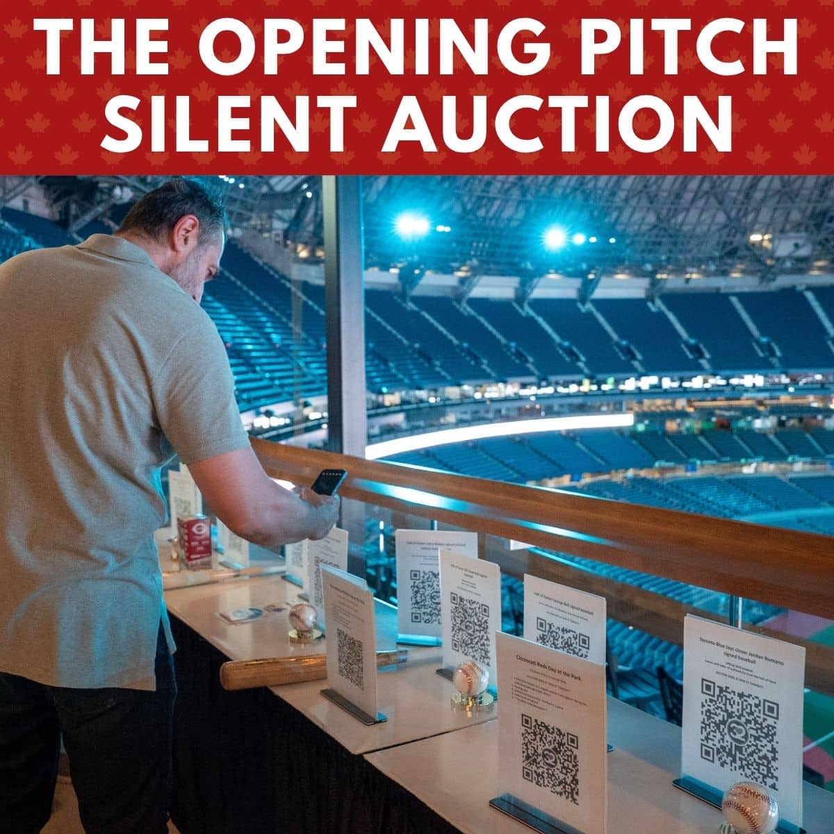 Opening Pitch Silent Auction - Canadian Baseball Hall of Fame and Museum
