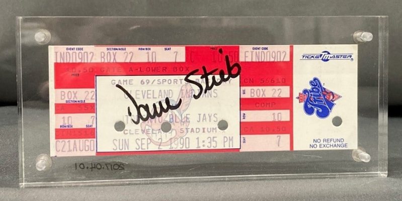 No-Hitter Ticket