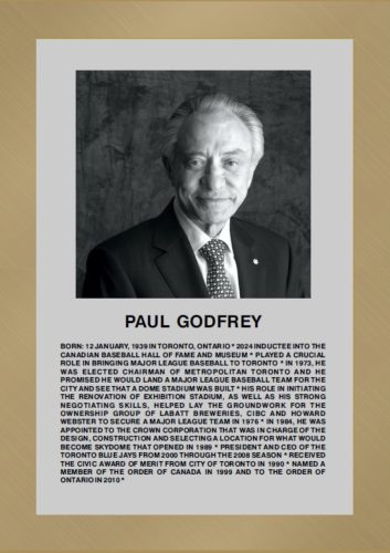 Paul Godfrey, CBHFM Class of 2024