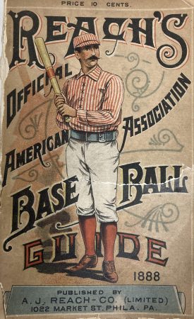 Reach's "Official American Association Base Ball Guide", 1888