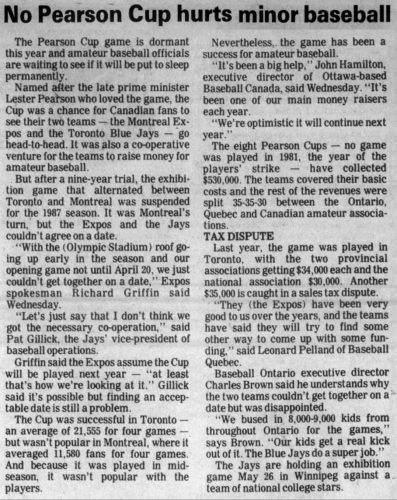 Niagara Falls Review, 1987